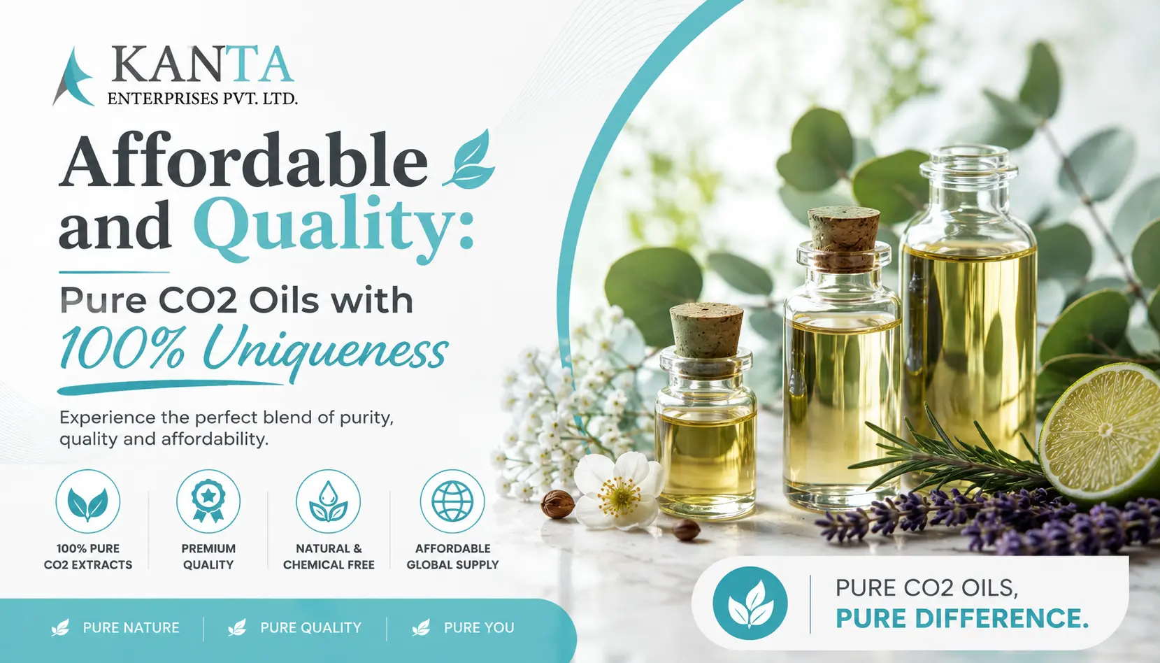 Affordable and Quality Pure co2 oils with 100 % uniqueness