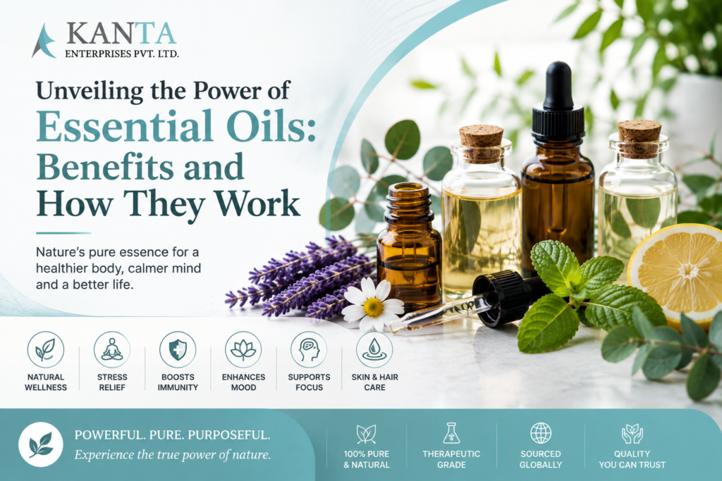 Unveiling the Power of Essential Oils Benefits and How They Work