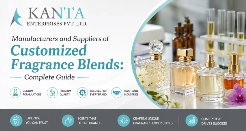 Manufacturers and Suppliers of Customized Fragrance Blends Complete Guide