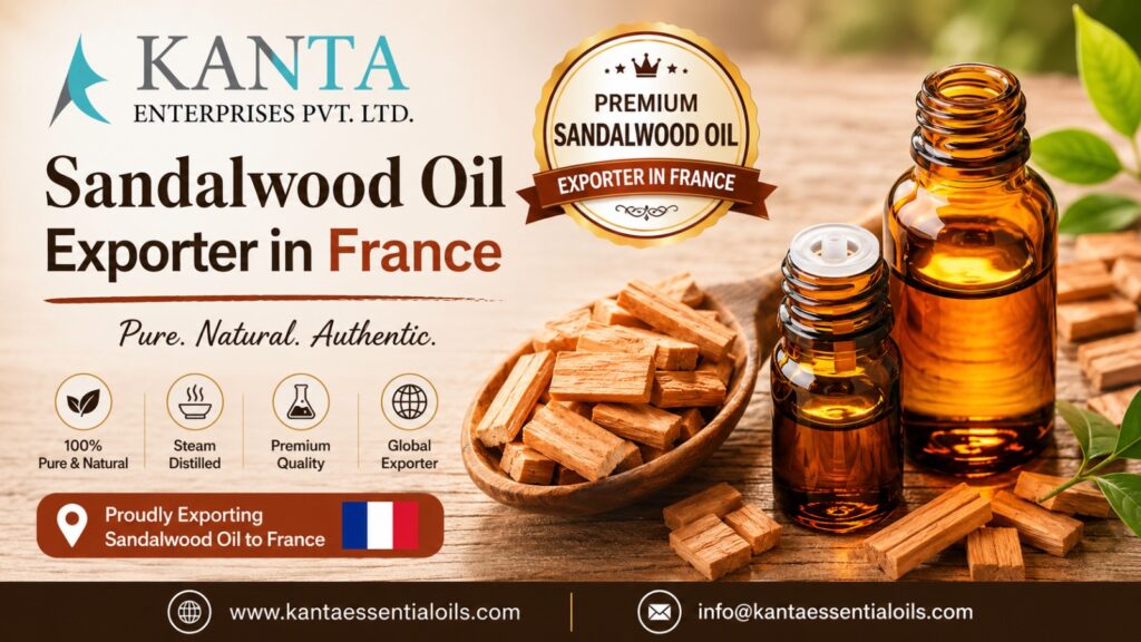 Sandalwood Oil Exporter in France