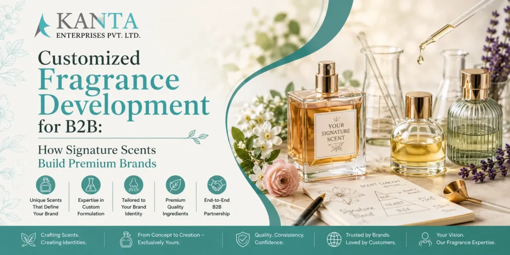 Customized Fragrance Development for B2B How Signature Scents Build Premium Brands 